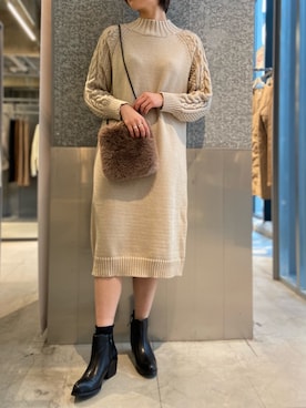 yukoさん（レディース・169cm）の冬コーディネート