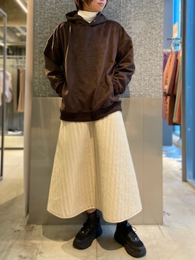 yukoさん（レディース・169cm）の冬コーディネート