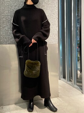 yukoさん（レディース・169cm）の冬コーディネート