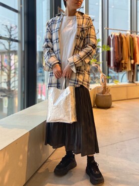 yukoさん（レディース・169cm）の冬コーディネート