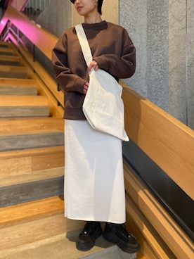 「#今日のコーデ」｜「アイテム（その他）」を使った、yukoさん（レディース・169cm）の冬コーディネート