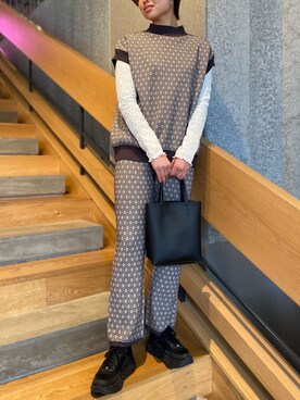 yukoさん（レディース・169cm）の冬コーディネート