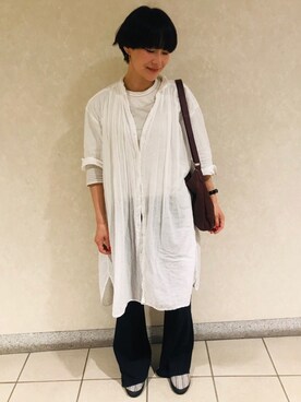 iwaさん（レディース・158cm）の春コーディネート