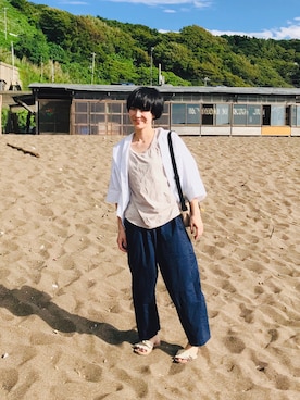 iwaさん（レディース・158cm）の夏コーディネート