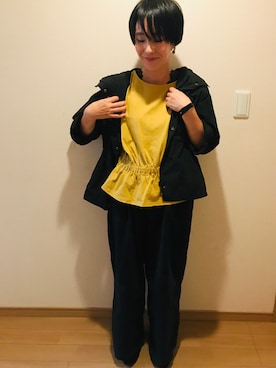 iwaさん（レディース・158cm）の秋コーディネート