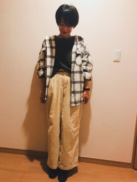 iwaさん（レディース・158cm）の秋コーディネート