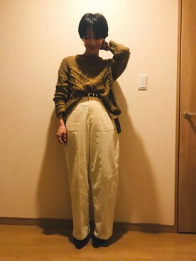 iwaさん(レディース・158cm)の冬コーディネート