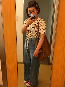 ゆり☺︎さん（レディース・160cm）の春コーディネート