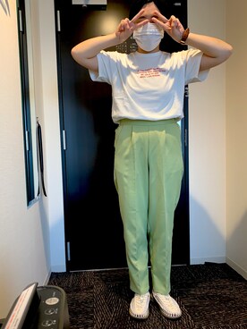 「アイテム（腕時計、ブラウン系）」を使った、ゆり☺︎さん（レディース・160cm）の秋コーディネート