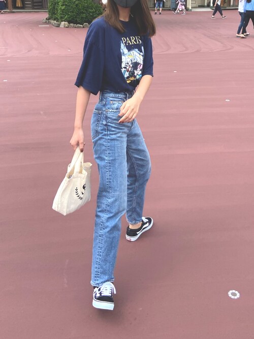 Jmiamux Moussyのデニムパンツを使ったコーディネート Wear
