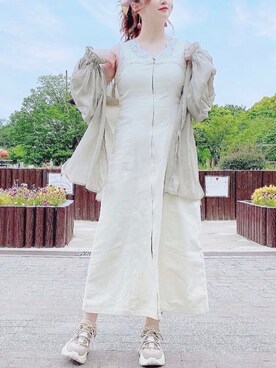伊藤りかさん（レディース・158cm）の春コーディネート
