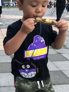 「やきとり」｜moconyanさん（キッズ・110cm）の秋コーディネート