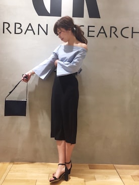 「オフショルダー」｜yuco.okadaさん（レディース・167cm・30代）の春コーディネート