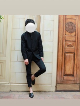 「ESSAY（エッセイ）のアイテム（ジャケット/アウター）」を使った、Ryotaさん（メンズ・177cm）の冬コーディネート