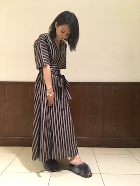 「EMU Australia（エミューオーストラリア）のアイテム」を使った、nano universe ルミネ新宿 Womensさん（レディース・160cm）の秋コーディネート