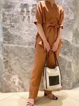 「tov（トーヴ）のアイテム」を使った、nano universe ルミネ新宿 Womensさん（レディース・160cm）の夏コーディネート