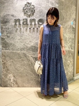 「きれいめコーディネート」｜nano universe ルミネ新宿 Womensさん（レディース・160cm）の夏コーディネート