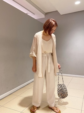 nano universe ルミネ新宿 Womensさん(レディース・160cm)の夏コーディネート