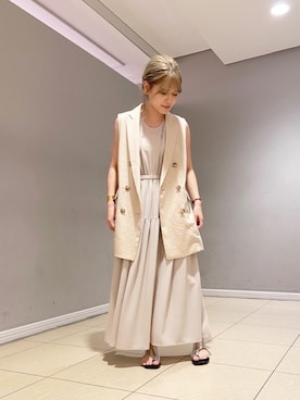 nano universe ルミネ新宿 Womensさん（レディース・160cm）の夏コーディネート