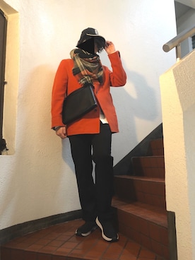 「Queen（クイーン）のアイテム」を使った、ちーかまさん（メンズ・175cm）の春コーディネート