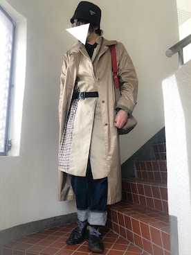「Yves Saint Laurent rive gauche（イヴサンローランリヴゴーシュ）のアイテム」を使った、ちーかまさん（メンズ・175cm）の春コーディネート