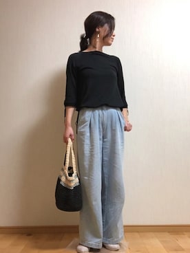 「DGRACE（ディグレース）のアイテム」を使った、YoYuYuUさん（レディース・165cm）の春コーディネート