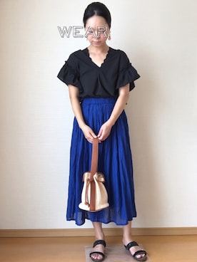 YoYuYuUさん（レディース・165cm）の夏コーディネート