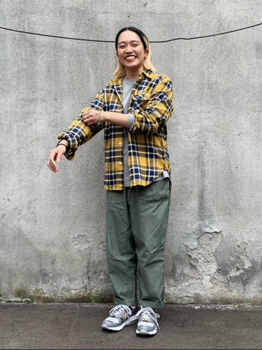 BEAMS BOY - BEAMS BOY  ビームス　サテンソデに　ネルシャツ 20201021164924992_1000.png