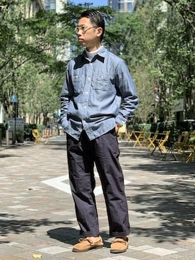 BEAMS PLUSさん（メンズ・169cm）の秋コーディネート