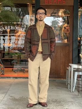 BEAMS PLUSさん（メンズ・169cm）の秋コーディネート