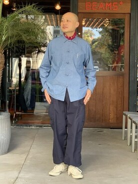 「ビームス別注」｜BEAMS PLUSさん（メンズ・177cm）の秋コーディネート