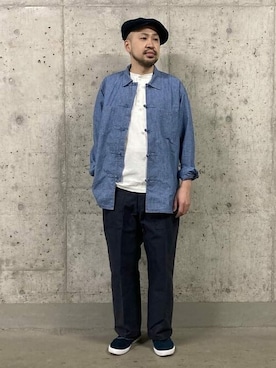 「ビームス別注」｜BEAMS PLUSさん（メンズ・171cm）の冬コーディネート