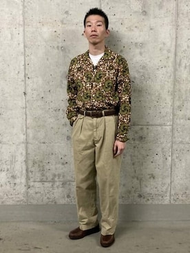 「ビームス別注」｜BEAMS PLUSさん（メンズ・168cm）の冬コーディネート