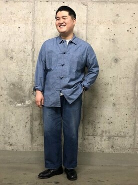 「ビームス別注」｜BEAMS PLUSさん（メンズ・172cm）の冬コーディネート