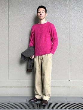 BEAMS PLUSさん（メンズ・168cm）の冬コーディネート