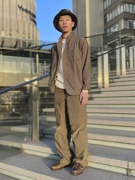 BEAMS PLUSさん（メンズ・168cm）の冬コーディネート