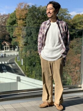 BEAMS PLUSさん（メンズ・169cm）の冬コーディネート