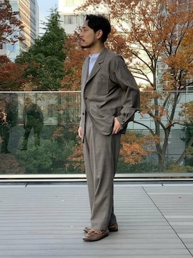 BEAMS PLUSさん（メンズ・169cm）の冬コーディネート