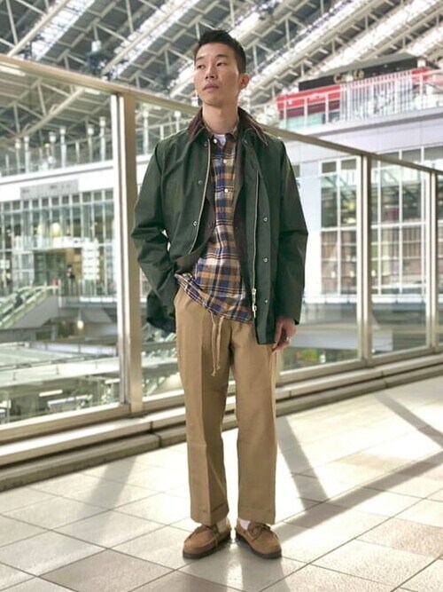 Barbour × BEAMS PLUS / 別注 BEDALE 2Layer 正規品 メンズ | asca.com.br