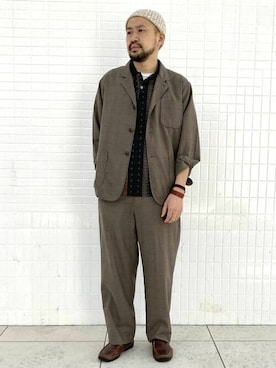 BEAMS PLUSさん（メンズ・175cm）の冬コーディネート
