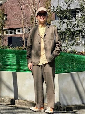 BEAMS PLUSさん(メンズ・170cm)の春コーディネート