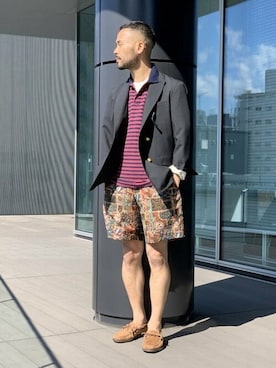 BEAMS PLUSさん（メンズ・177cm）の春コーディネート