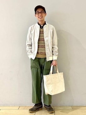 BEAMS PLUSさん(メンズ・170cm)の春コーディネート