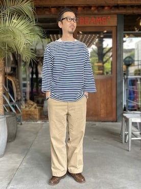 BEAMS PLUSさん(メンズ・168cm)の春コーディネート