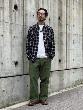 BEAMS PLUSさん（メンズ・169cm）の春コーディネート