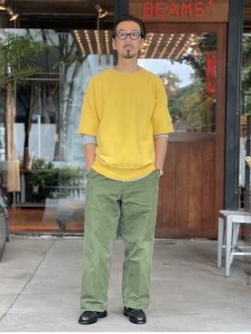 BEAMS PLUSさん（メンズ・169cm）の春コーディネート
