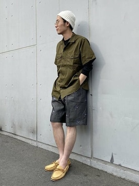 BEAMS PLUSさん(メンズ・170cm)の夏コーディネート