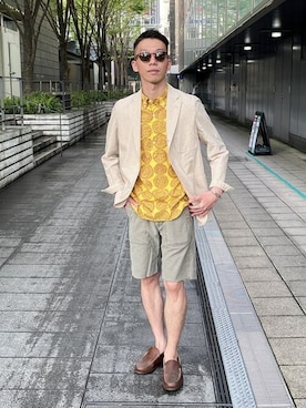 BEAMS PLUSさん(メンズ・168cm)の夏コーディネート