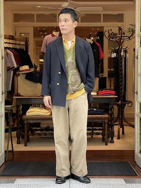 BEAMS PLUSさん(メンズ・170cm)の夏コーディネート