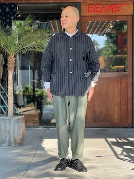 BEAMS PLUSさん（メンズ・177cm）の夏コーディネート